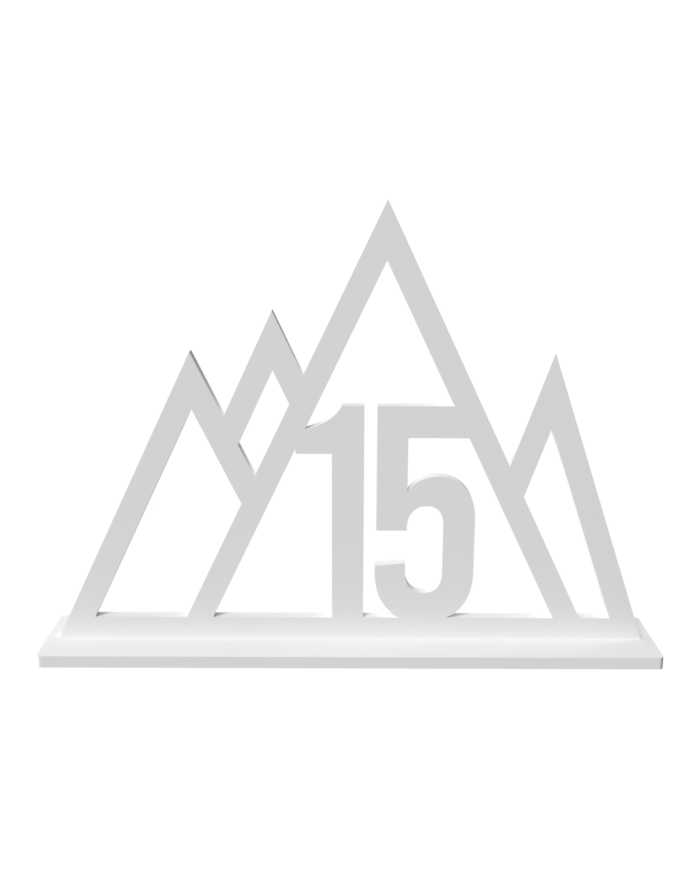 Set Numere de Masă Lemn Stil Scandinavian, de la 1 la 20, Nuntă, Botez, Evenimente Elegante, Alb