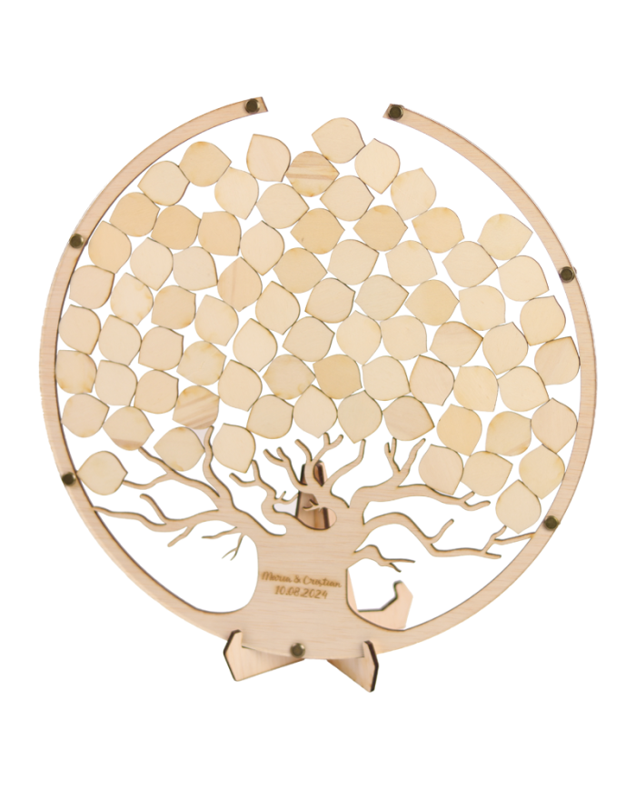 Guestbook Alternativ pentru Nuntă în Formă de Cerc